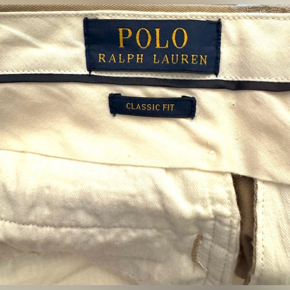 Polo Ralph Lauren Men's Classit Fit Khaki Chinos Pants Size- 34 X 30 - Picture 9 of 10